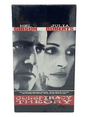 ‘97 VHS Conspiracy Theory thriller/action movie- New